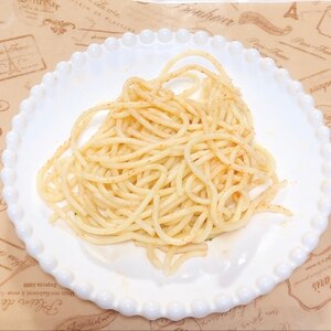 お弁当に☆ふりかけで作るたらこスパゲティ